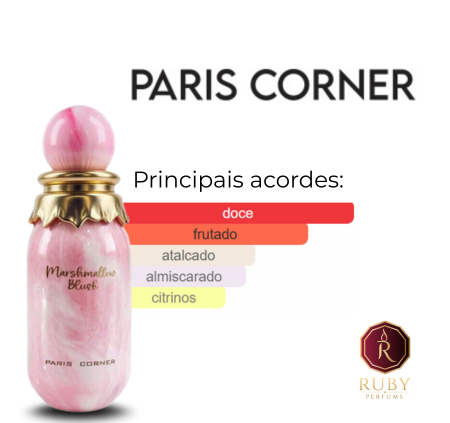 Marshmallow Blush Paris Corner